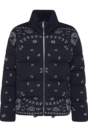 Alanui Heren, Jassen, Blauw, Maat: M Wol