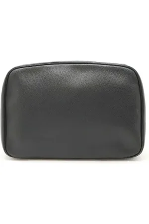 LOUIS VUITTON Dames, Pre-owned, Zwart, Maat: ONE Size Leer