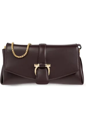 Salvatore Ferragamo Dames, Tassen, Rood, Maat: ONE Size Leer