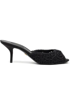 Dolce & Gabbana Dames, Schoenen, Zwart, Maat: 37 EU