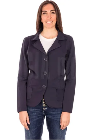 ALPHA STUDIO Dames, Jassen, Blauw, Maat: XL Jersey