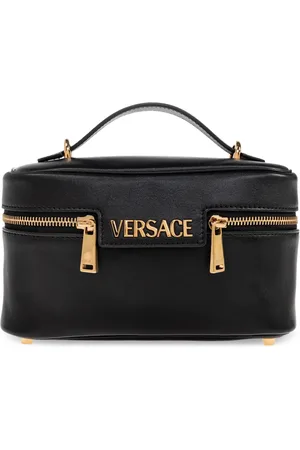 VERSACE Dames, Tassen, Zwart, Maat: ONE Size Leer