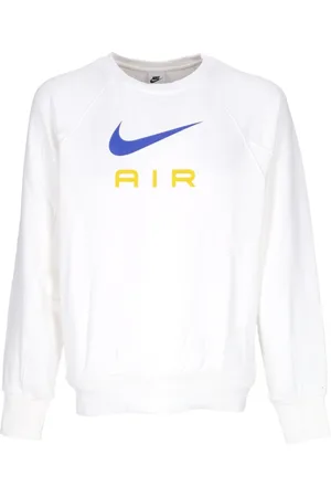 Nike Heren, Sweatshirts & Hoodies, Wit, Maat: L Katoen