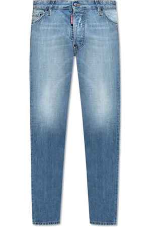 Dsquared2 Heren, Jeans, Blauw, Maat: M Katoen