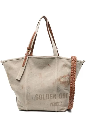 Golden Goose Dames, Tassen, Grijs, Maat: ONE Size Katoen