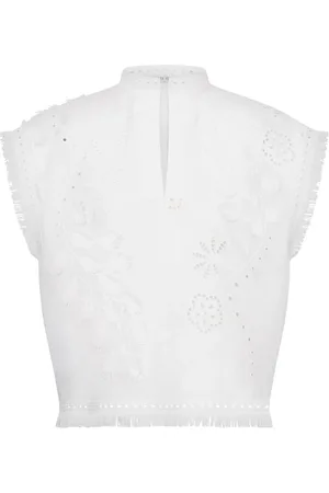 Alberta Ferretti Dames, Blouses & Shirts, Wit, Maat: XS