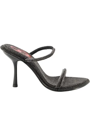 Diesel Dames, Schoenen, Zwart, Maat: 38 EU Denim