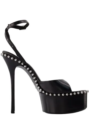 Alexander Wang Dames, Schoenen, Zwart, Maat: 41 EU Leer