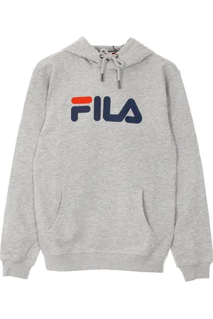 Fila Heren, Sweatshirts & Hoodies, Grijs, Maat: XS Katoen