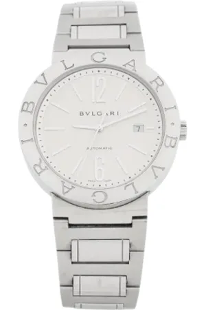 Bvlgari Heren, Pre-owned, Grijs, Maat: ONE Size