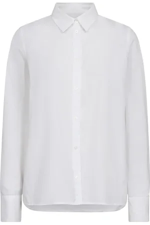 Mos Mosh Dames, Blouses & Shirts, Wit, Maat: S Katoen