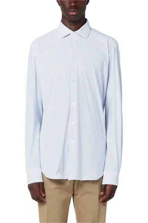 Xacus Heren, Overhemden, Blauw, Maat: 3XL