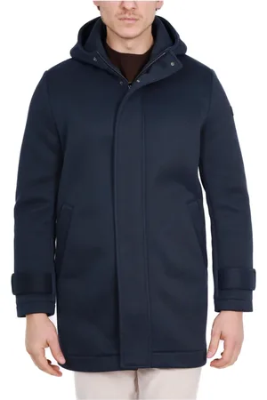 DISTRETTO 12 Heren, Jassen, Blauw, Maat: L Katoen