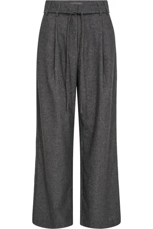 Mos Mosh Dames, Broeken, Grijs, Maat: XL Zijde