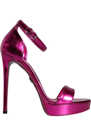 Dolce & Gabbana Dames, Schoenen, Paars, Maat: 37 EU Poliester