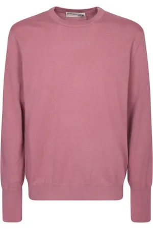 BALLANTYNE Heren, Truien, Roze, Maat: XL Kasjmier