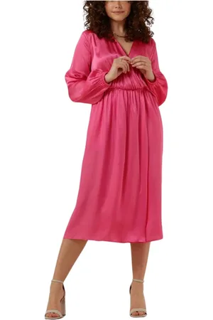 SEMICOUTURE Dames, Jurken, Roze, Maat: 3XS