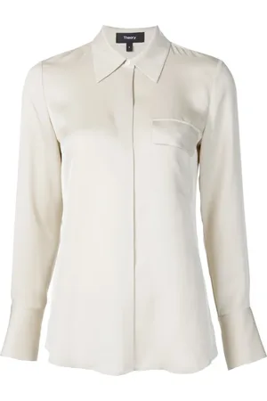 THEORY Dames, Blouses & Shirts, , Maat: XS Zijde