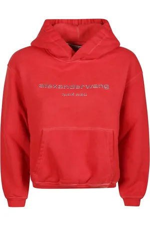 Alexander Wang Dames, Sweatshirts & Hoodies, Rood, Maat: S