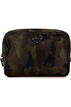 Prada Dames, Pre-owned, Groen, Maat: ONE Size Nylon