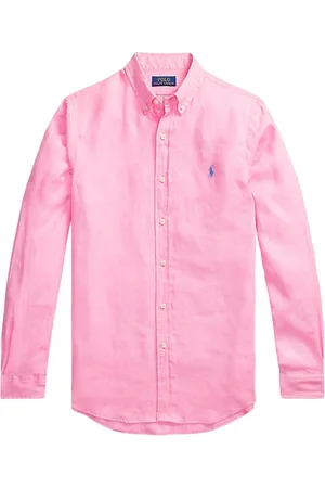 Ralph Lauren Heren, Overhemden, Roze, Maat: L