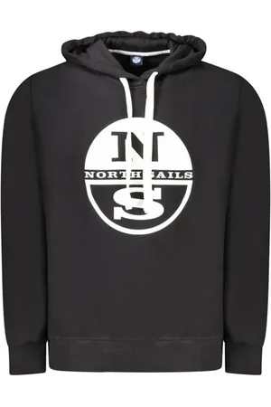 North Sails Heren, Sweatshirts & Hoodies, Zwart, Maat: M Katoen