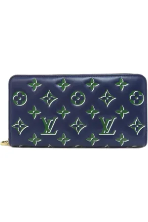 LOUIS VUITTON Dames, Pre-owned, Blauw, Maat: ONE Size Leer