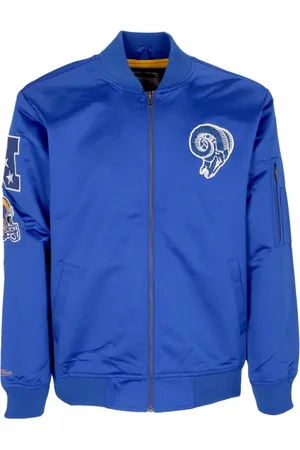 Mitchell & Ness Heren, Jassen, Blauw, Maat: M Katoen