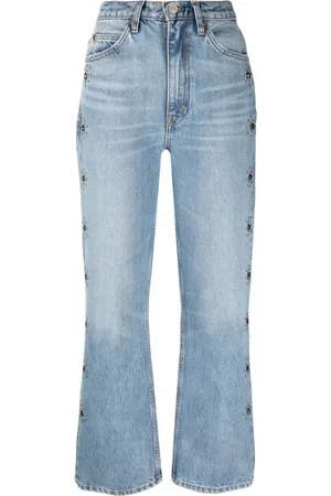 RE/DONE Dames, Jeans, Blauw, Maat: W25 Katoen