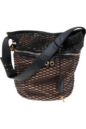 Alexander McQueen Dames, Pre-owned, Zwart, Maat: ONE Size Leer