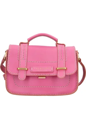 The Bridge Dames, Tassen, Roze, Maat: ONE Size Leer