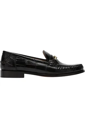 Salvatore Ferragamo Dames, Schoenen, Zwart, Maat: 38 EU Leer