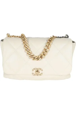 CHANEL Dames, Pre-owned, , Maat: ONE Size Leer