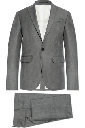 Dsquared2 Heren, Pakken, Grijs, Maat: M Wol
