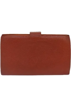 CHANEL Dames, Pre-owned, Oranje, Maat: ONE Size Leer
