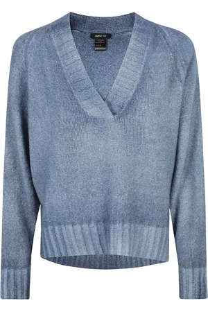 AVANT TOI Dames, Truien, Blauw, Maat: XS
