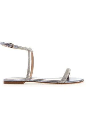 NINALILOU Dames, Schoenen, Grijs, Maat: 40 EU Leer