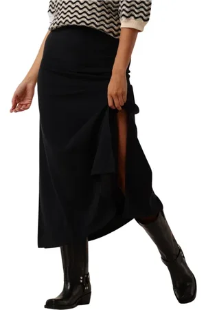 Aimée the Label Dames, Rokken, Zwart, Maat: M