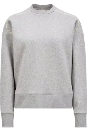 Moncler Dames, Sweatshirts & Hoodies, Grijs, Maat: XS Katoen