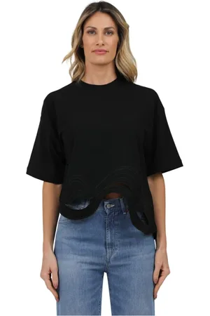 ALPHA STUDIO Dames, Tops, Zwart, Maat: XS