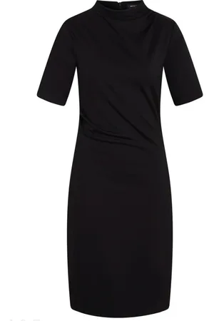 Bruuns Bazaar Dames, Jurken, Zwart, Maat: XL Leer