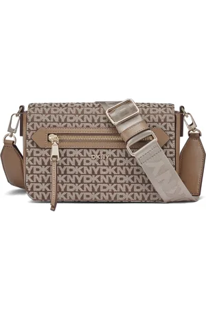 DKNY Dames, Tassen, Bruin, Maat: ONE Size