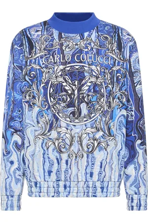 Carlo Colucci Heren, Sweatshirts & Hoodies, Veelkleurig, Maat: 2XL