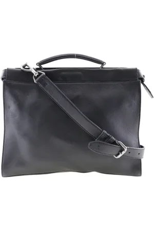 Fendi Dames, Pre-owned, Zwart, Maat: ONE Size Leer