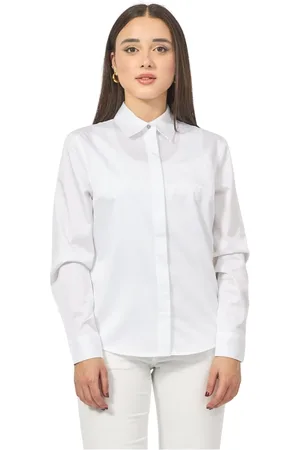 Guess Dames, Blouses & Shirts, Wit, Maat: XL
