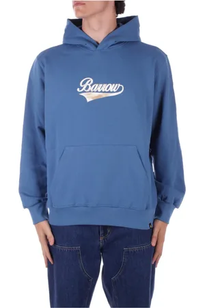 BARROW Heren, Sweatshirts & Hoodies, Blauw, Maat: L Katoen