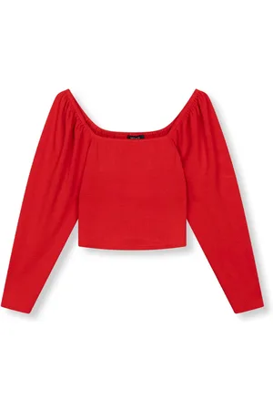 Refined Department Dames, Blouses & Shirts, Rood, Maat: S