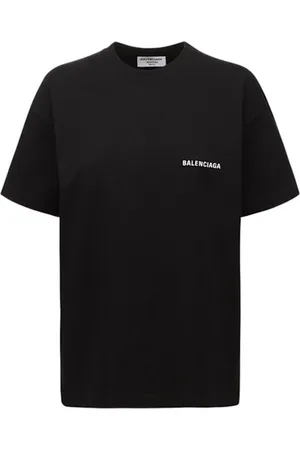 Balenciaga Heren, Tops, Zwart, Maat: M Katoen
