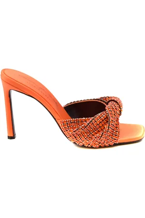 Sergio Rossi Dames, Schoenen, Oranje, Maat: 36 EU