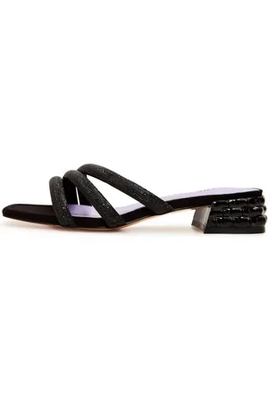 CESARE GASPARI Dames, Schoenen, Zwart, Maat: 38 EU Leer
